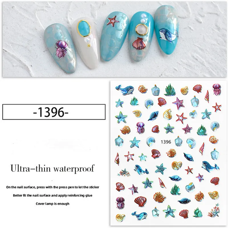 Ocean Series  Nail Stickers
