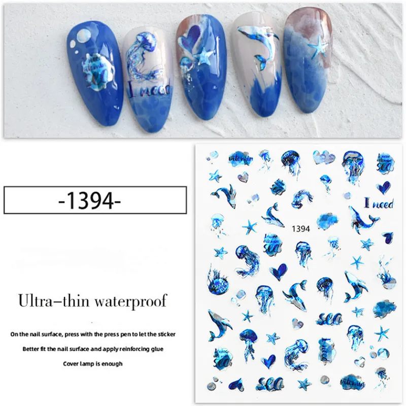 Ocean Series  Nail Stickers